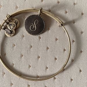 Alex & Ani Initial Bracelet - "S"
